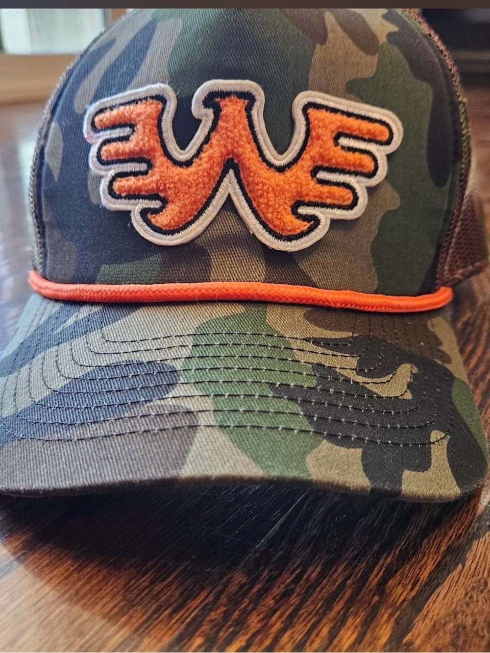 Seager co x Merle Haggard trucker Hat Camouflage Snap back